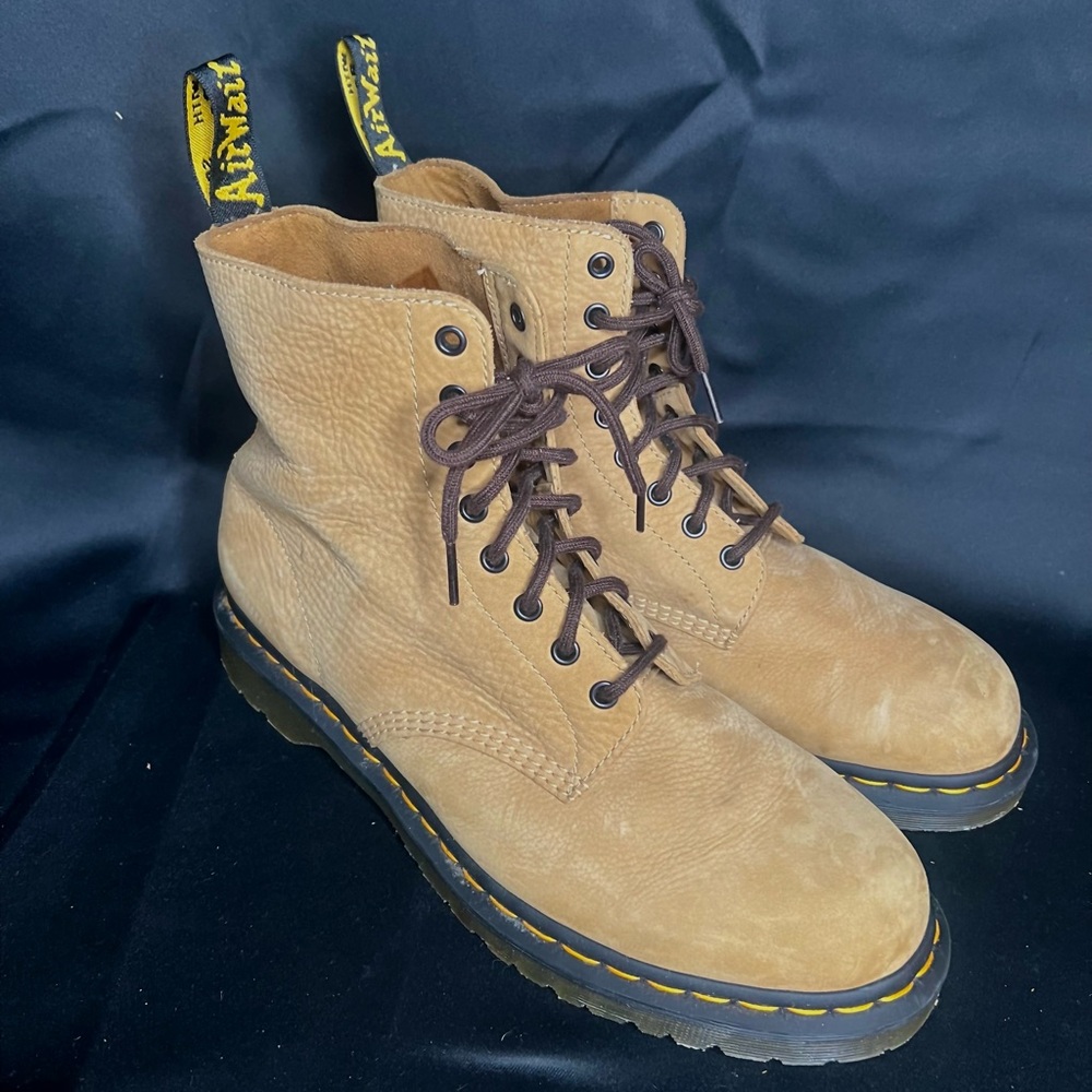 Dr. Martens 1460 Pascal Nubuck Leather Lace Up Boots